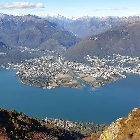 Traumwohnung Seesicht, Balkon Locarno